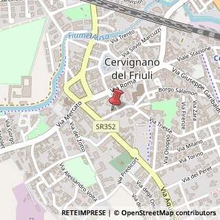 Mappa Via Trieste, 7, 33052 Cervignano del Friuli, Udine (Friuli-Venezia Giulia)