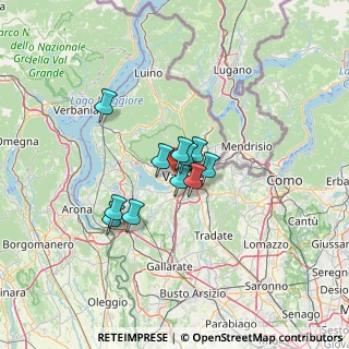 Mappa Via dei Campigli, 21100 Varese VA, Italia (8.28636)