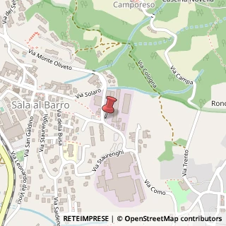Mappa Via Solaro, 24, 23851 Galbiate, Lecco (Lombardia)