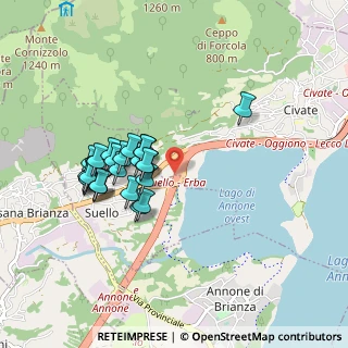 Mappa Via Borima, 23862 Civate LC, Italia (0.82593)