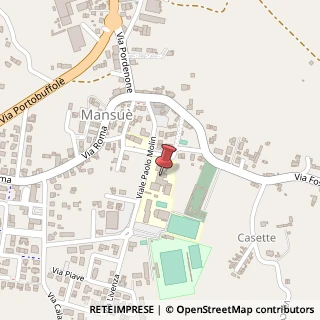 Mappa Viale Paolo Molin, 24, 31040 Mansuè, Treviso (Veneto)