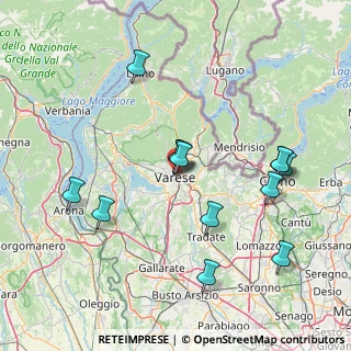 Mappa Via Giuseppe Speroni, 21100 Varese VA, Italia (15.64615)