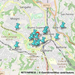 Mappa Via Giuseppe Speroni, 21100 Varese VA, Italia (0.67929)