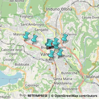 Mappa Via Giuseppe Speroni, 21100 Varese VA, Italia (0.79091)