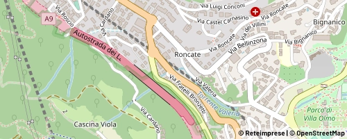 Mappa Como