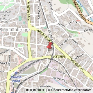 Mappa Via Monte Golico, 14/16, 21100 Varese, Varese (Lombardia)