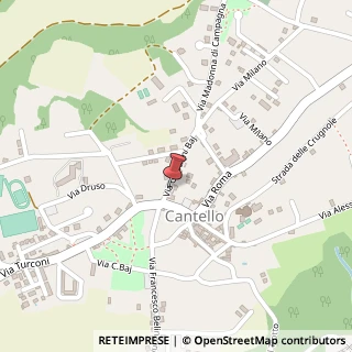 Mappa Via G. Bay, 4, 21050 Cantello, Varese (Lombardia)