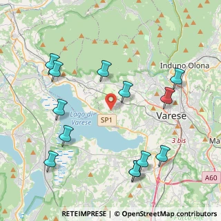 Mappa Via dei Boschi, 21020 Casciago VA, Italia (4.73154)