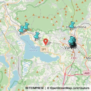 Mappa Via dei Boschi, 21020 Casciago VA, Italia (4.64)