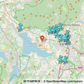 Mappa Via dei Boschi, 21020 Casciago VA, Italia (4.11833)
