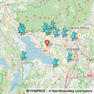 Mappa Via dei Boschi, 21100 Varese VA, Italia (4.02)