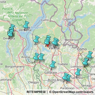 Mappa Via dei Boschi, 21020 Casciago VA, Italia (20.2515)
