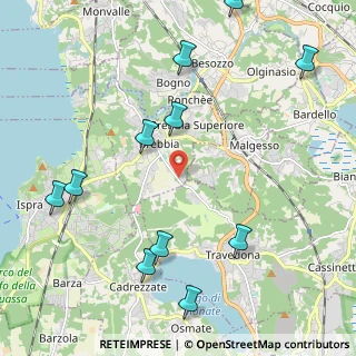Mappa Via del Ponticello, 21020 Brebbia VA, Italia (2.61182)