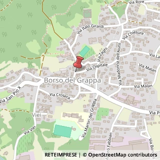 Mappa Via Martiri del Grappa, 12, 31030 Borso del Grappa, Treviso (Veneto)