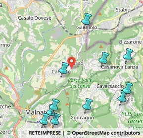 Mappa Via Alessandro Volta, 21050 Cantello VA, Italia (2.66545)