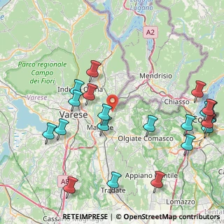 Mappa Via Alessandro Volta, 21050 Cantello VA, Italia (10.319)