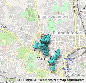 Mappa Via Vetera, 21100 Varese VA, Italia (0.30684)