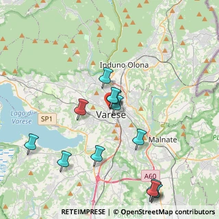 Mappa Piazza S. Giovanni Bosco, 21100 Varese VA, Italia (4.21917)