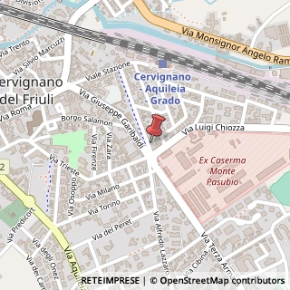 Mappa Via S. Francesco, 29, 33052 Cervignano del Friuli, Udine (Friuli-Venezia Giulia)