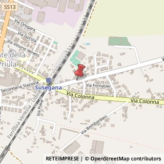 Mappa Via Mandre,  4, 31058 Susegana, Treviso (Veneto)