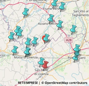 Mappa Via S.Antonio Abate, 33076 Pravisdomini PN, Italia (9.151)