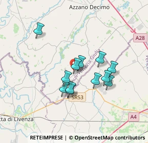 Mappa Via S.Antonio Abate, 33076 Pravisdomini PN, Italia (2.75333)