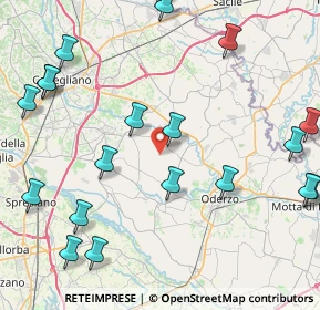 Mappa Via Tempio, 31043 Fontanelle TV, Italia (11.014)