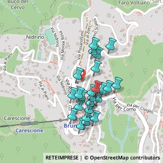 Mappa Via Beata Maddalena Albrici, 22034 Brunate CO, Italia (0.196)