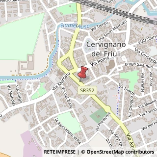Mappa Via Aquileia, 13, 33052 Cervignano del Friuli, Udine (Friuli-Venezia Giulia)