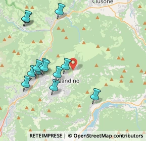 Mappa Via degli Alpini, 24024 Gandino BG, Italia (4.27)