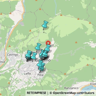 Mappa Via degli Alpini, 24024 Gandino BG, Italia (1.6095)