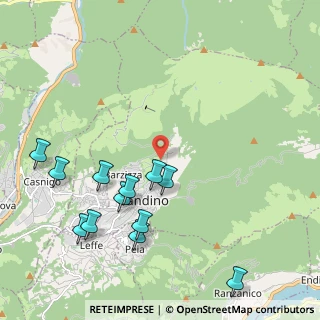 Mappa Via degli Alpini, 24024 Gandino BG, Italia (2.3675)