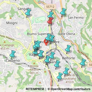 Mappa Piazza Madonnina in Prato, 21100 Varese VA, Italia (1.0115)