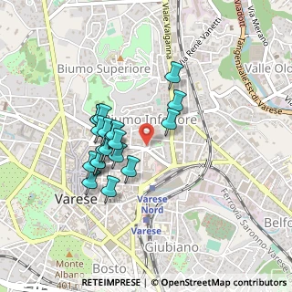 Mappa Piazza Madonnina in Prato, 21100 Varese VA, Italia (0.3625)