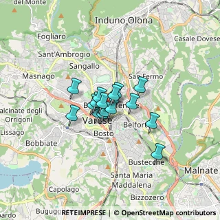 Mappa Piazza Madonnina in Prato, 21100 Varese VA, Italia (0.94)