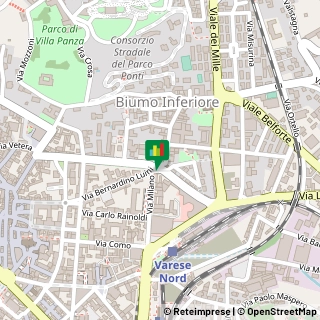 Mappa Viale Milano,  26, 21100 Varese, Varese (Lombardia)
