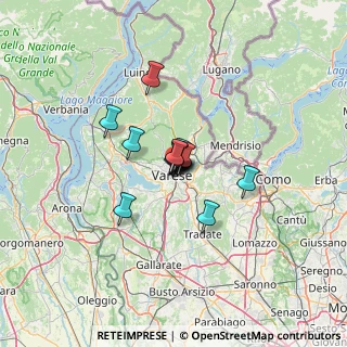 Mappa Piazza Madonnina in Prato, 21100 Varese VA, Italia (5.94133)