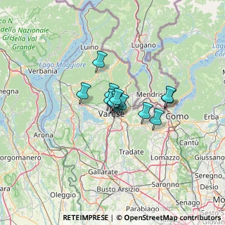 Mappa Piazza Madonnina in Prato, 21100 Varese VA, Italia (6.72846)