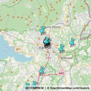 Mappa Via Dandolo Vincenzo, 21100 Varese VA, Italia (2.75154)