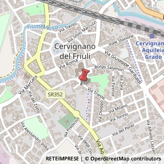 Mappa Via Frazione Torretta, 10, 33052 Cervignano del Friuli, Udine (Friuli-Venezia Giulia)
