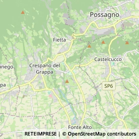 Mappa Paderno del Grappa