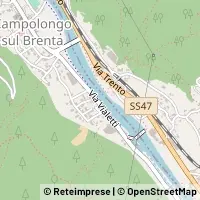 Map Campolongo sul Brenta
