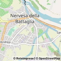 지도 Nervesa della Battaglia