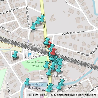 Mappa Via Udine, 33052 Cervignano del Friuli UD, Italia (0.11379)
