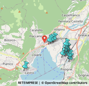 Mappa Via XXV Aprile, 24062 Costa Volpino BG, Italia (1.79)