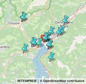 Mappa Via XXV Aprile, 24062 Costa Volpino BG, Italia (5.06563)