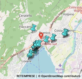 Mappa Via XXV Aprile, 24062 Costa Volpino BG, Italia (0.743)