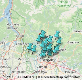 Mappa Via Donizetti, 24012 Val Brembilla BG, Italia (10.2995)