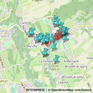 Mappa Piazza Madonnina del Grappa, 31017 Paderno del Grappa TV, Italia (0.31786)