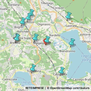 Mappa Via al Santuario, 21020 Bregano VA, Italia (2.43909)